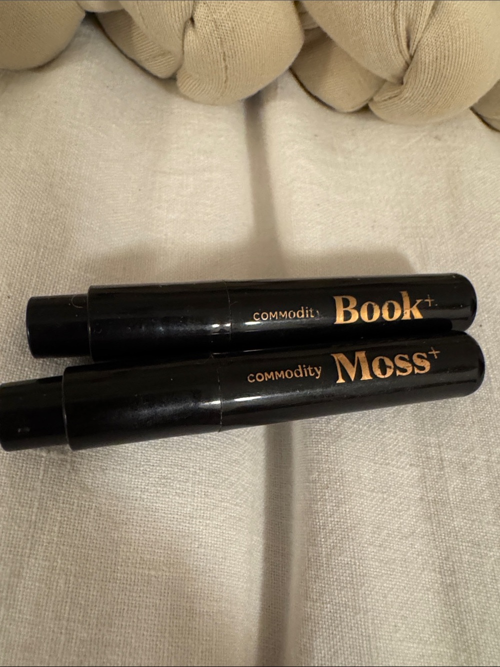 NWT Commodity Book+ & Moss+ 2ml perfume samples. $12 for both